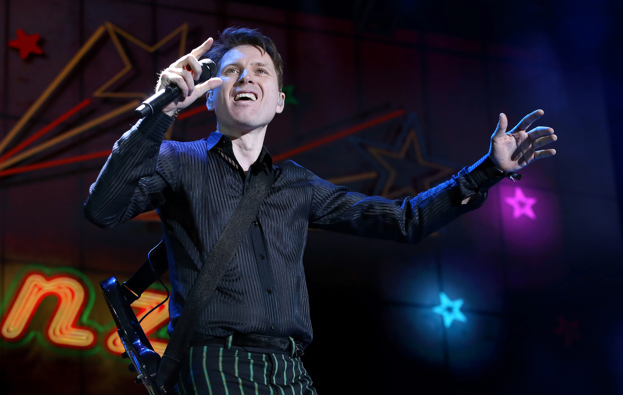 Alex Kapranos of Franz Ferdinand. Credit: Adrián Monroy/Medios y Media/Getty Images