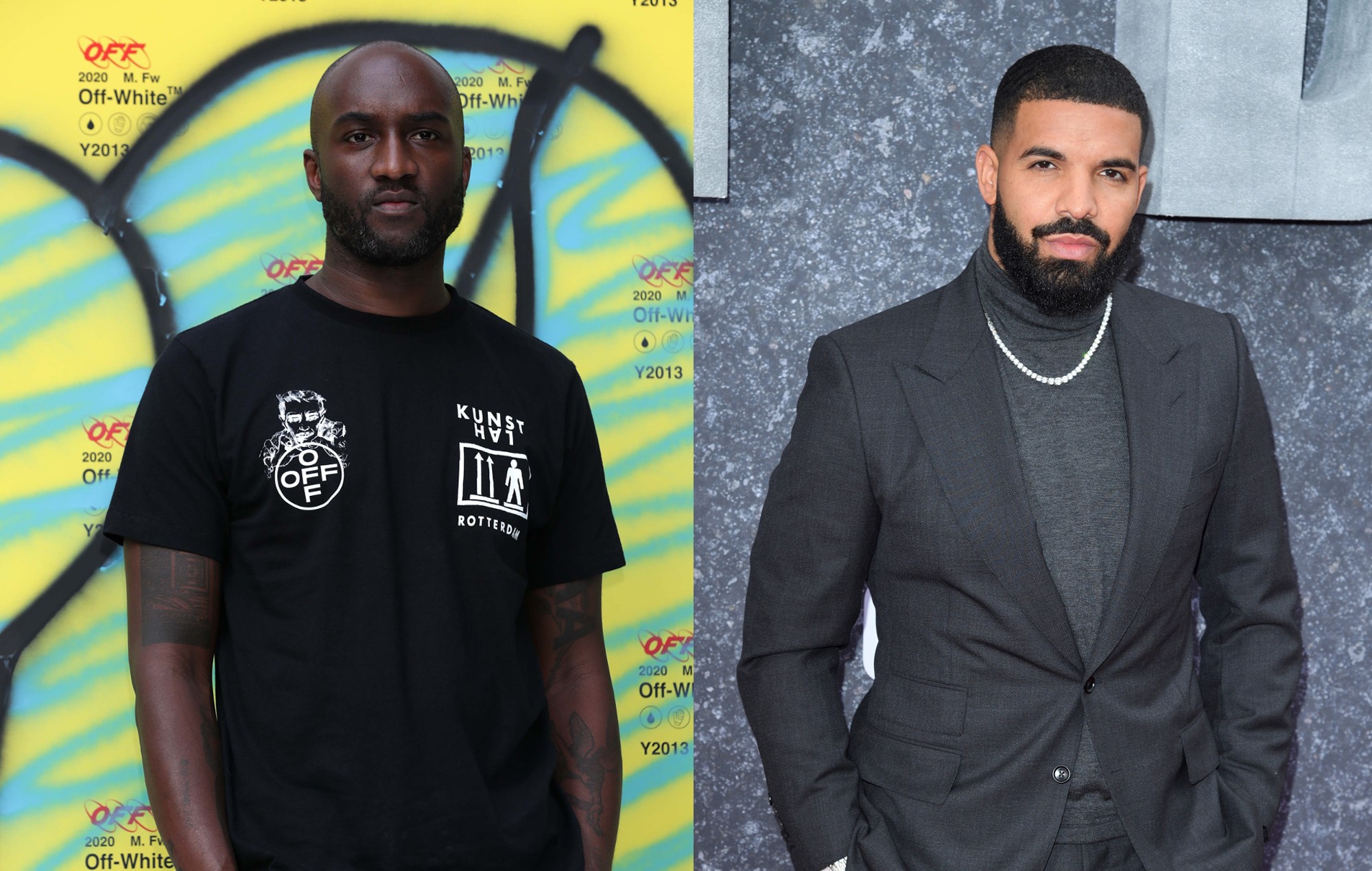 Drake honours Virgil Abloh with tattoo