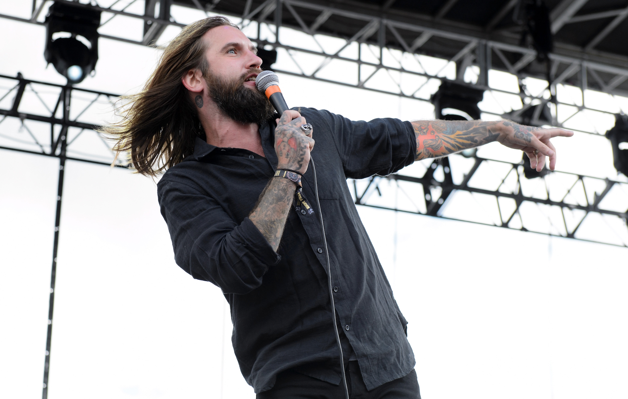 Keith Buckley of Every Time I Die. Credit: Daniel Boczarski/Redferns