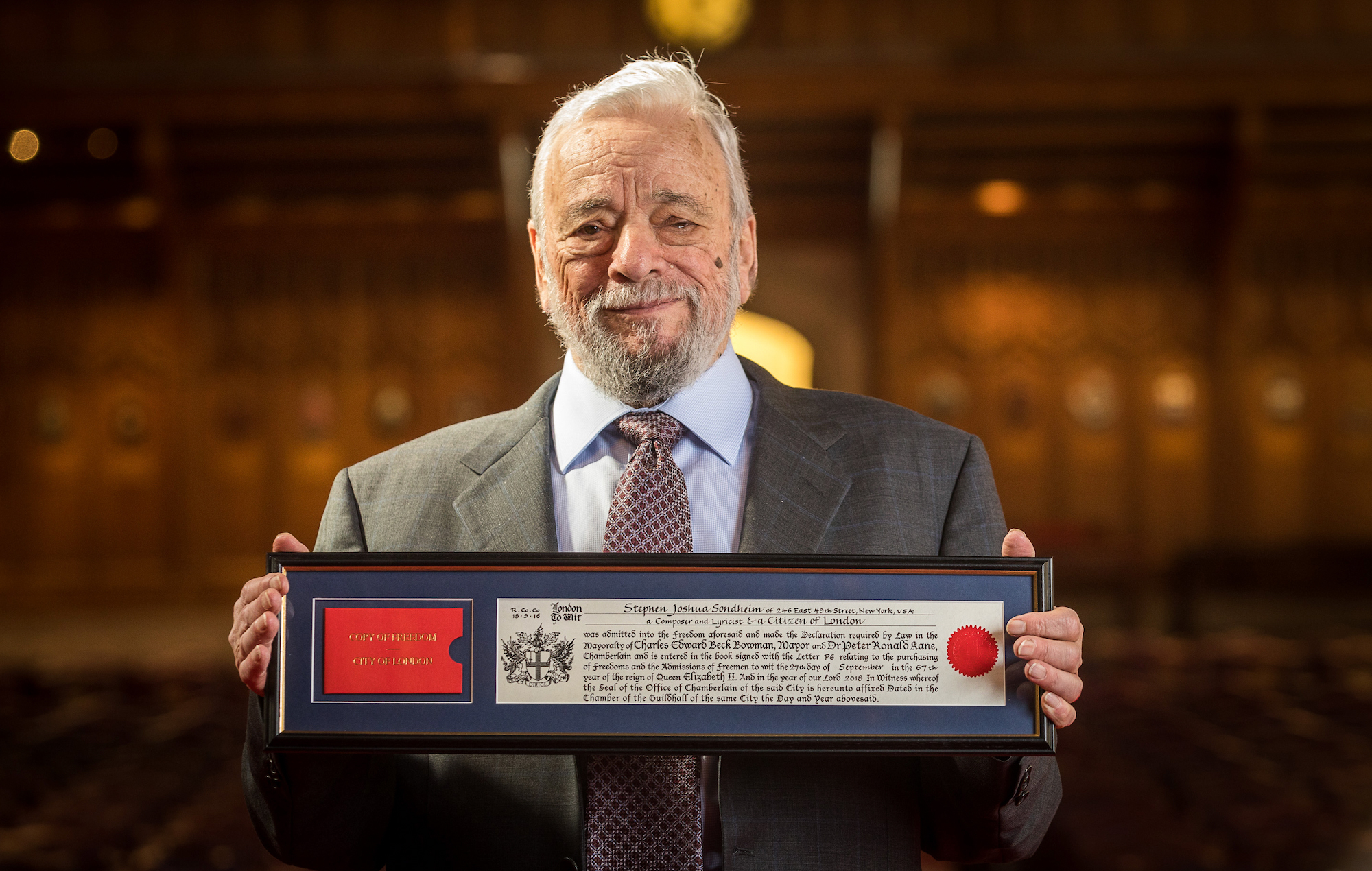 Stephen Sondheim. Credit: Tim P. Whitby/Getty Images