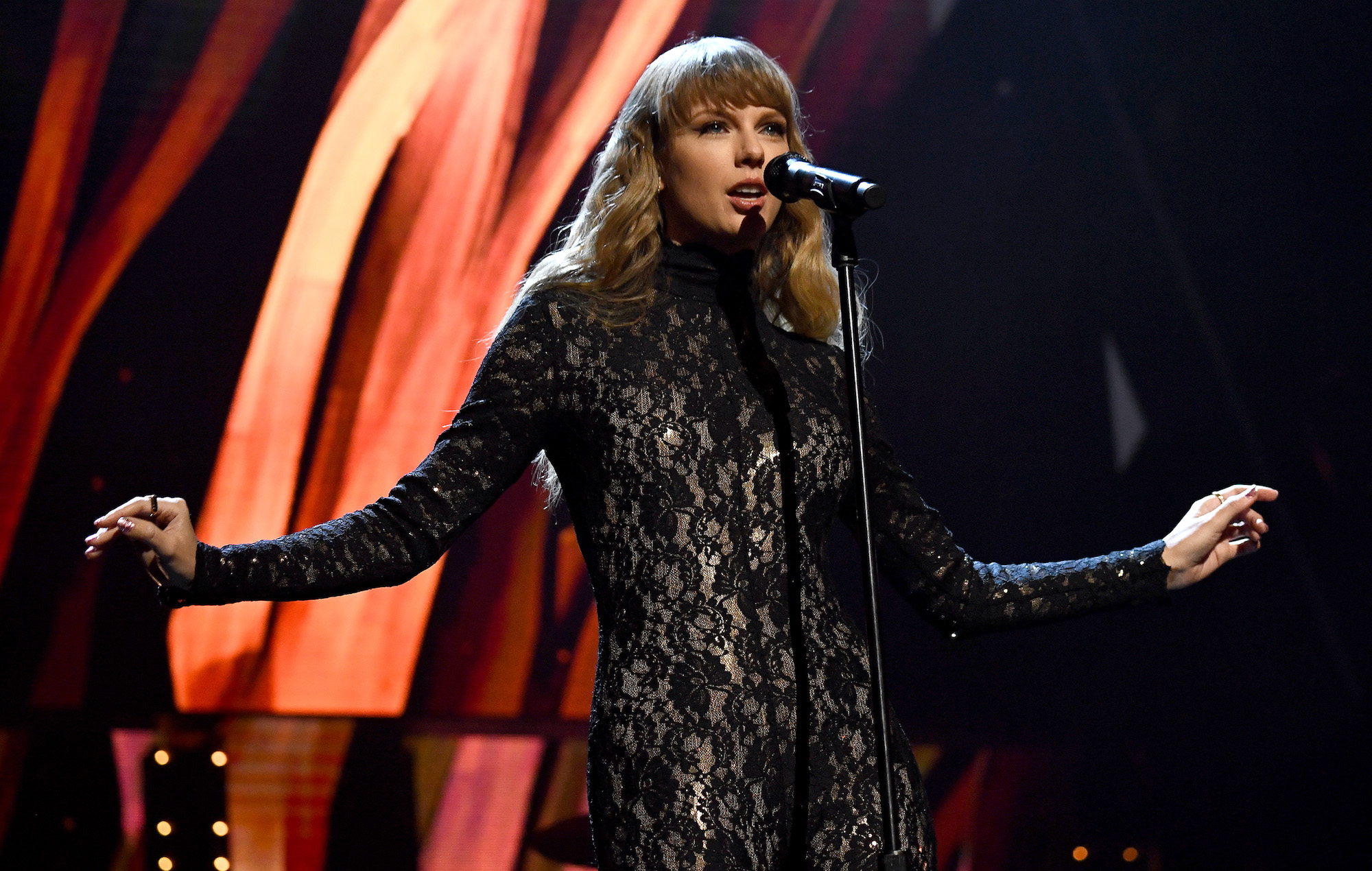 Taylor Swift. Credit: Kevin Mazur/Getty Images for The Rock And Roll Hall Of Fame