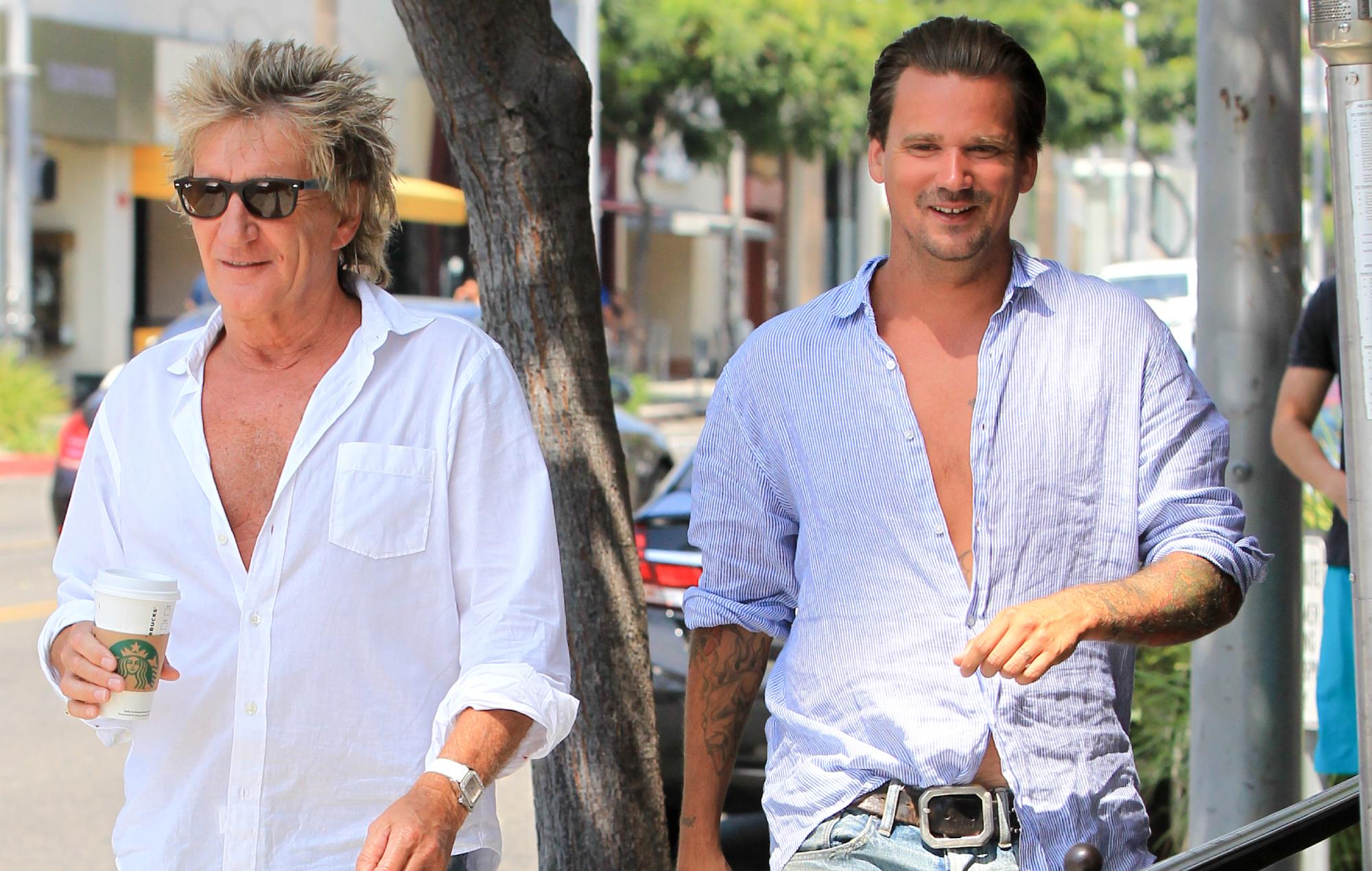 Rod Stewart and Sean Stewart