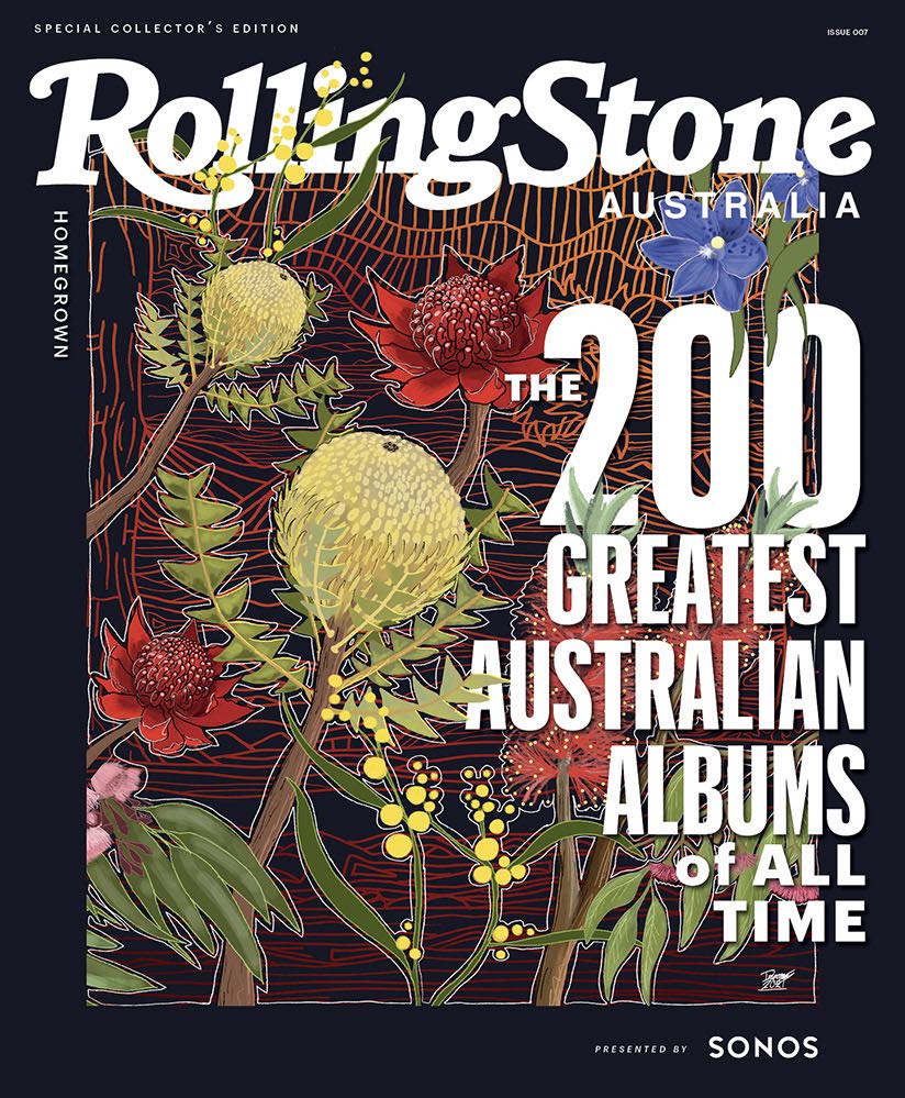 Image of the cover of Rolling Stone Australia