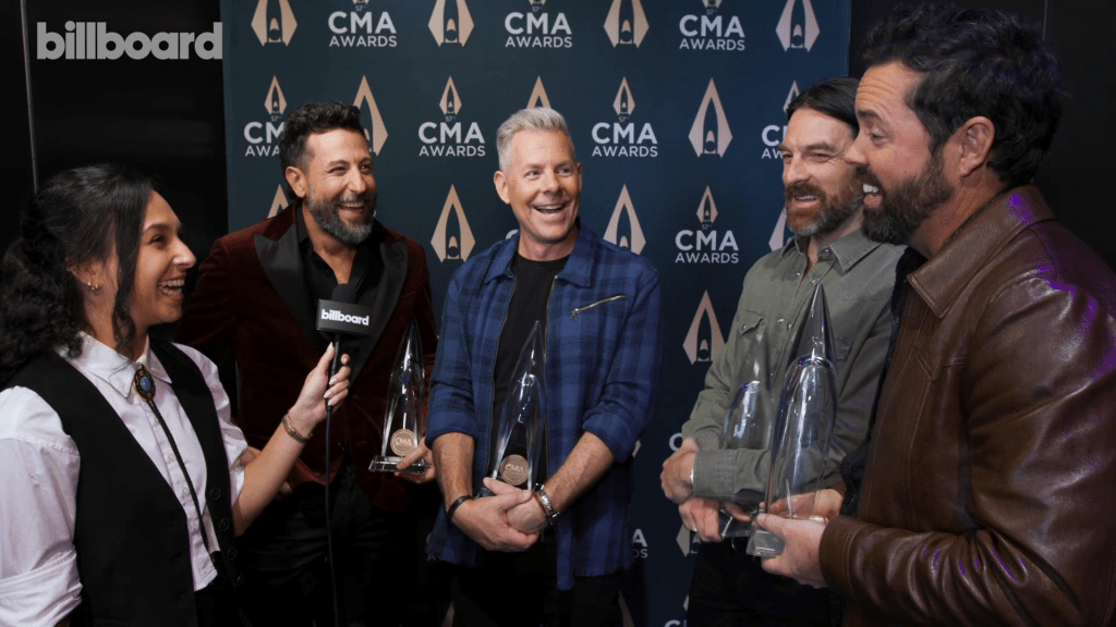 old-dominion-on-winning-their-sixth-cma-award,-wanting-to-see-more-country-bands-&-more-|-cma-awards 2023