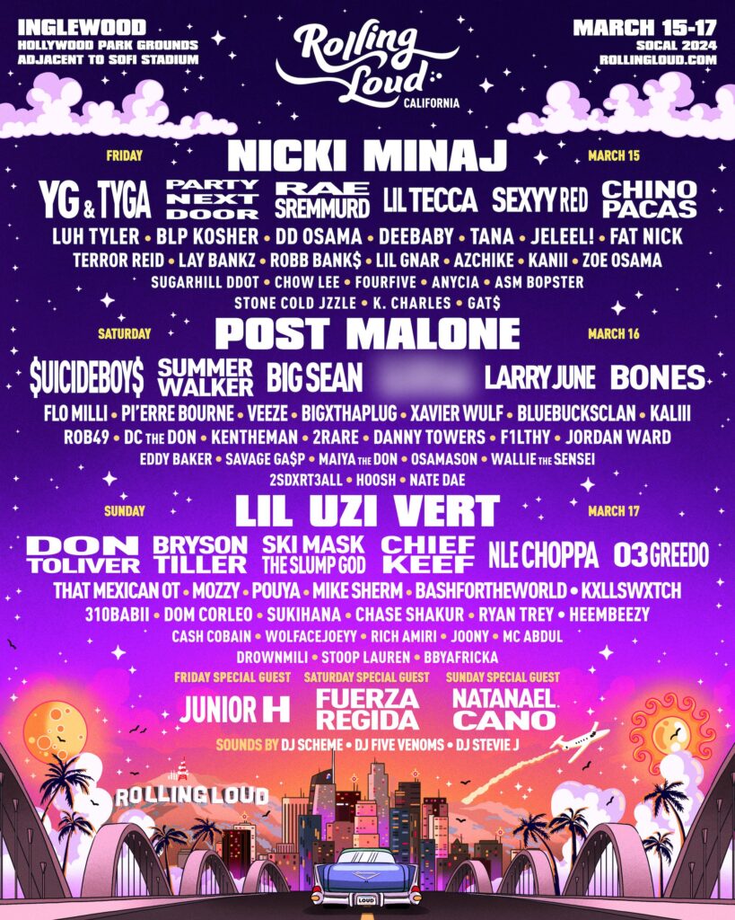 nicki-minaj,-post-malone,-lil-uzi-vert-headlining-rolling-loud-california-2024