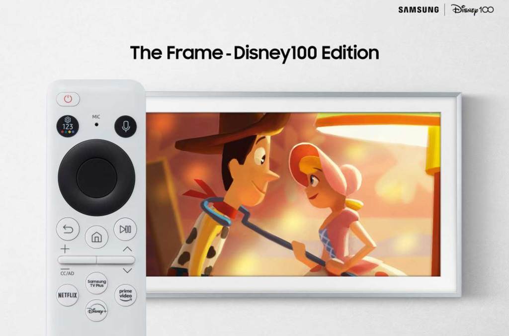 samsung-drops-$200-off-the-limited-edition-disney-frame-tv-just-in-time-for-the holidays