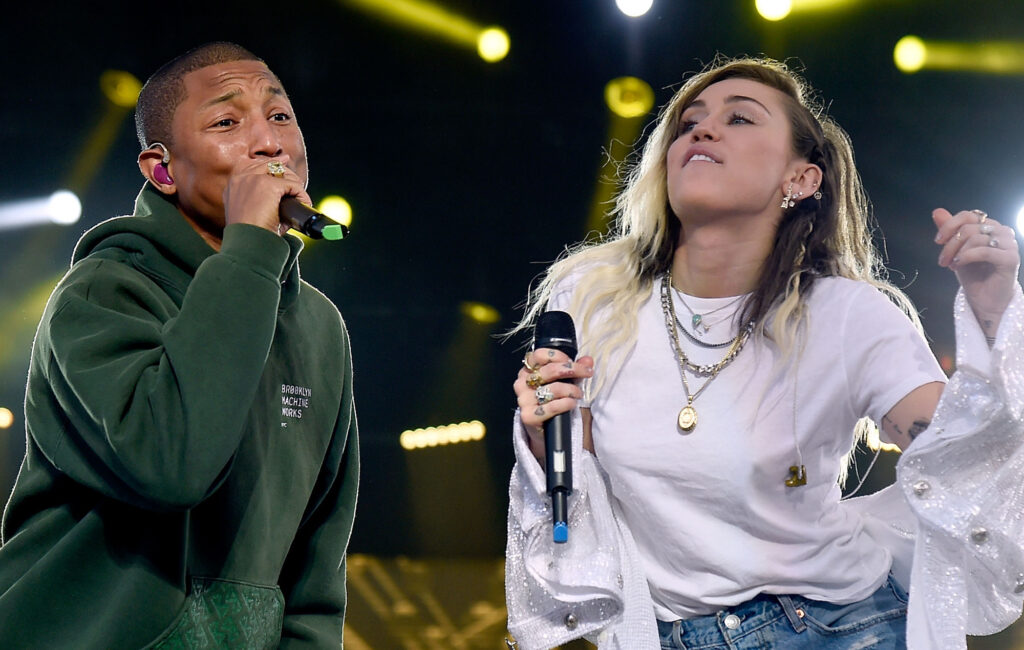 pharrell-previews-unreleased-miley-cyrus-collab-at-louis-vuitton-show