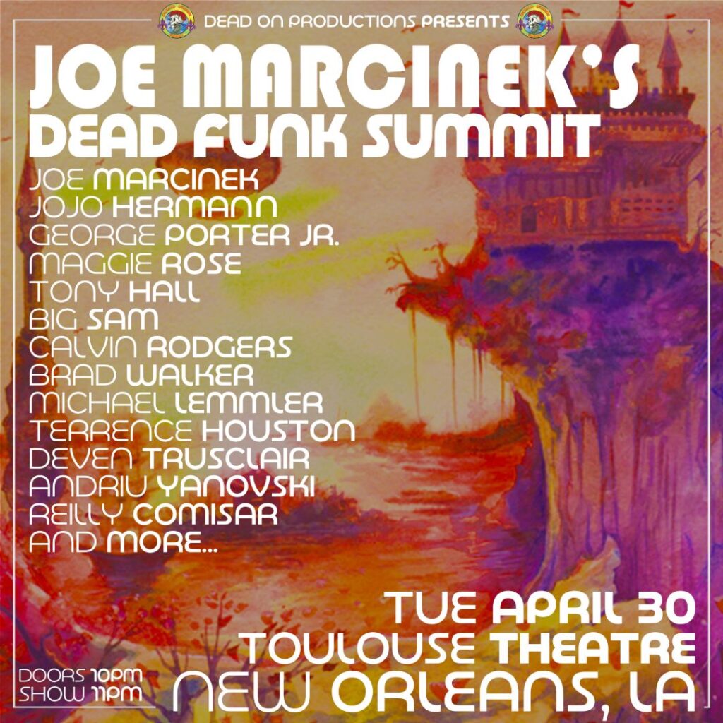 jojo-hermann,-george-porter-jr.,-maggie-rose,-tony-hall-and-more-confirmed-for-joe-marcinek’s-dead-funk-summit