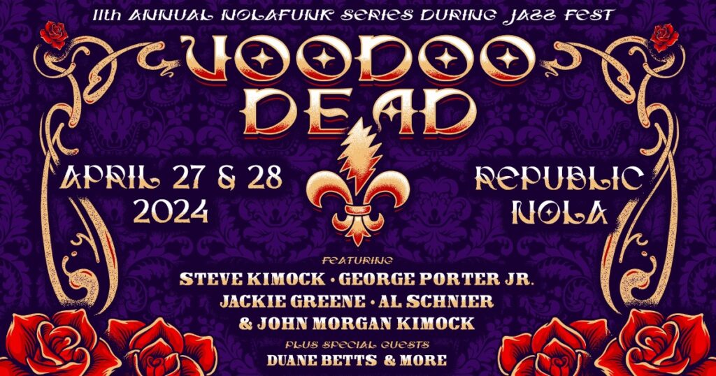 nolafunk-series-during-jazz-fest-adds-voodoo-dead-to-2024-presentation,-featuring-al-schnier,-george-porter-jr.-and-more