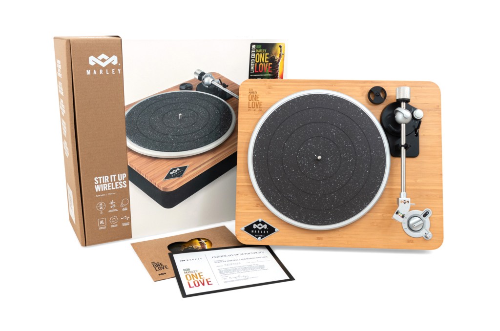 house-of-marley-celebrates-‘bob-marley:-one-love’-movie-with-limited-edition-turntable:-shop here