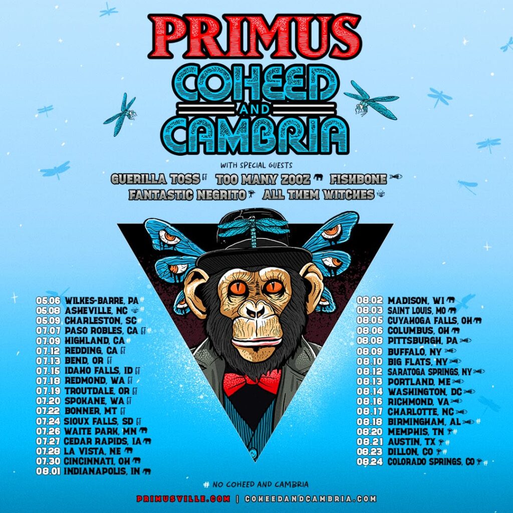 primus-and-coheed-and-cambria-unite-for-summer-co-headline-tour