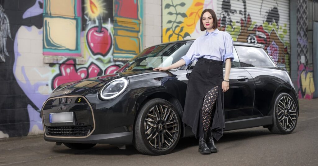 meg-mac-gets-behind-the-wheel-for-mini-partnership