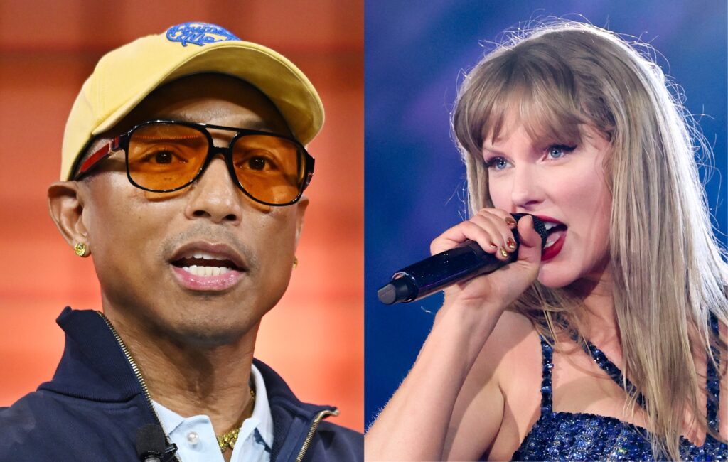 pharrell-williams-denies-dissing-taylor-swift’s-kamala-harris-endorsement:-“that’s-some-right-wing-troll-shit”