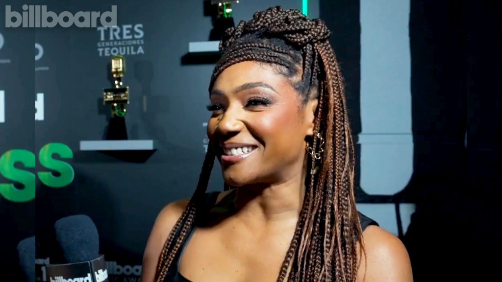 tiffany-haddish-shares-her-new-ep-will-be-coming-out-next-year-&-more-|-billboard-no.-1s-party 2024