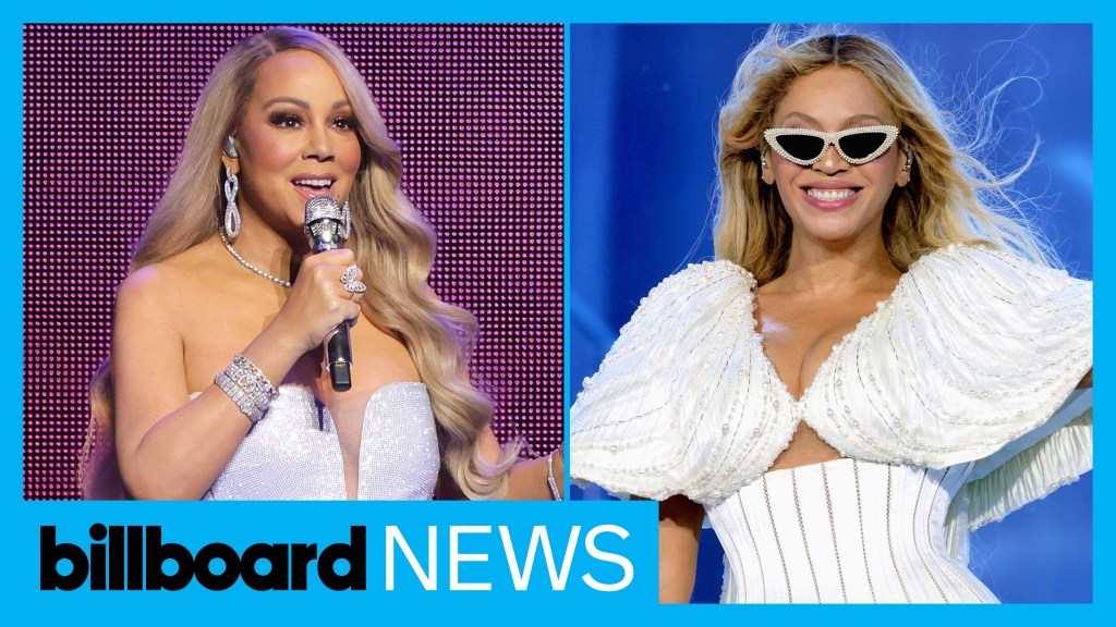 beyonce-&-mariah-carey-battle-for-no.-1-on-tiktok-billboard-top-50-|-billboard news