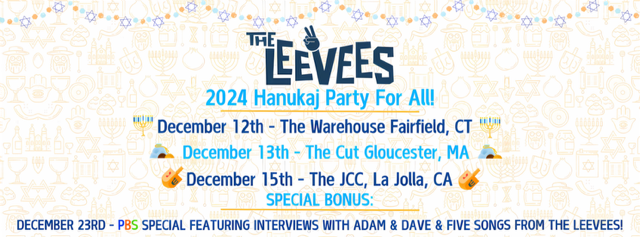 the-leevees-to-play-annual-hanukkah-shows,-guster-sets-holiday-hits-&-bits-lineup