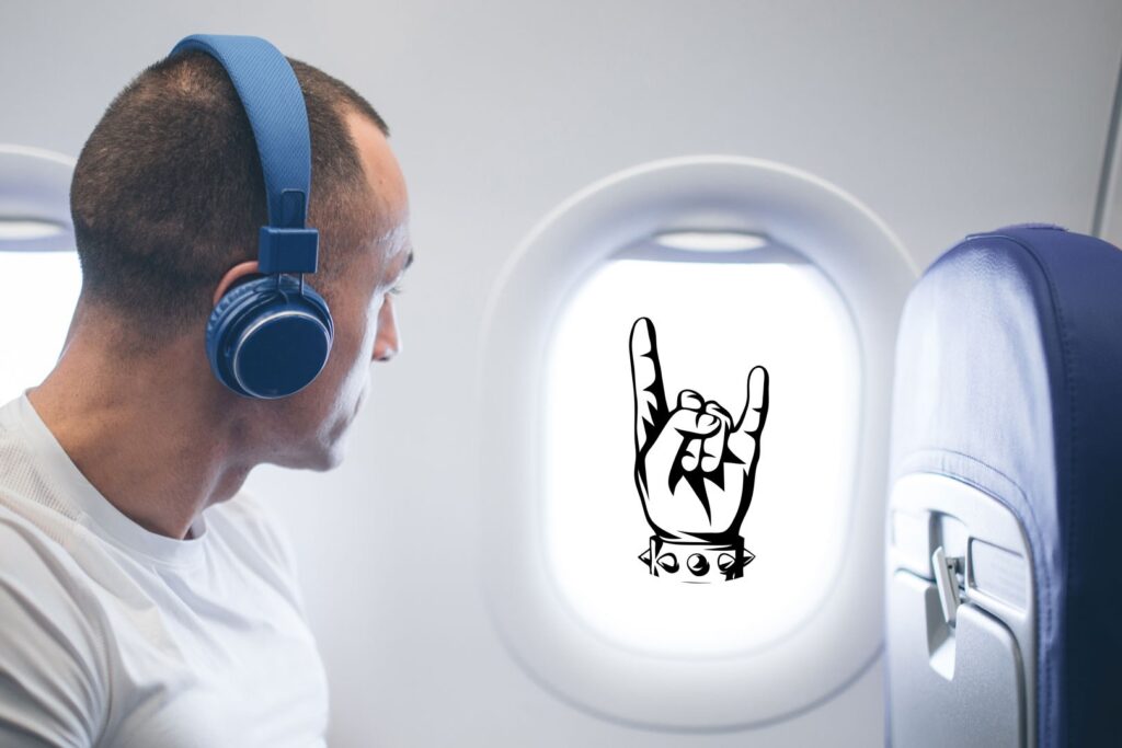 what-your-rock-+-metal-playlist-says-about-your-in-flight-habits