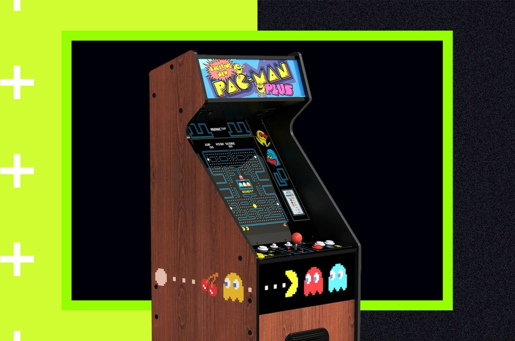 arcade1up-releases-the-‘pac-man-plus’-old-school-arcade-cabinet-for-retro gamers