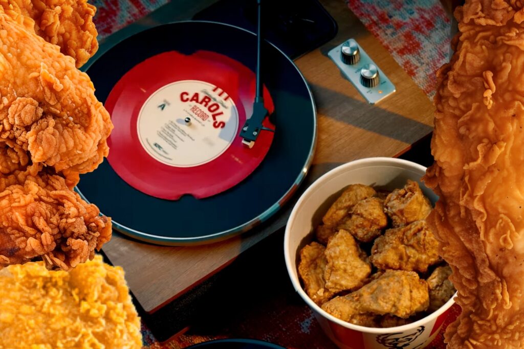 kfc-turns-iconic-chicken-bucket-lid-into-playable-vinyl-record