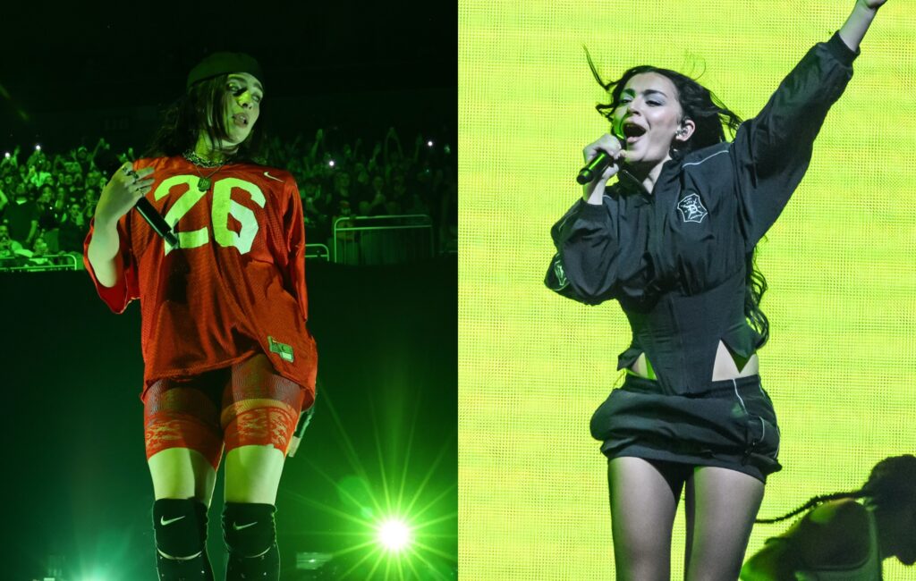 watch-billie-eilish-bring-out-charli-xcx-to-perform-‘guess’-remix-in-la