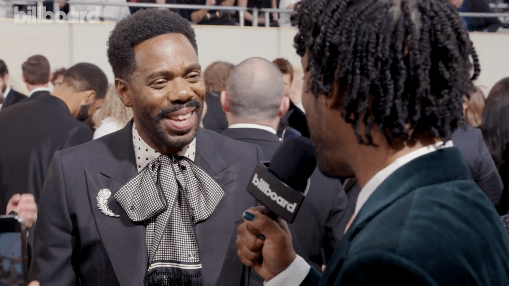 colman-domingo-talks-reuniting-with-his-friends-glen-powell,-cynthia-erivo-|-golden-globes 2025