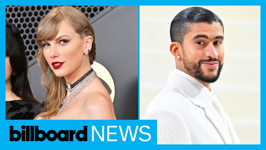 bad-bunny-secures-no-1-on-the-billboard-200,-taylor-swift-is-no.-2-|-billboard news