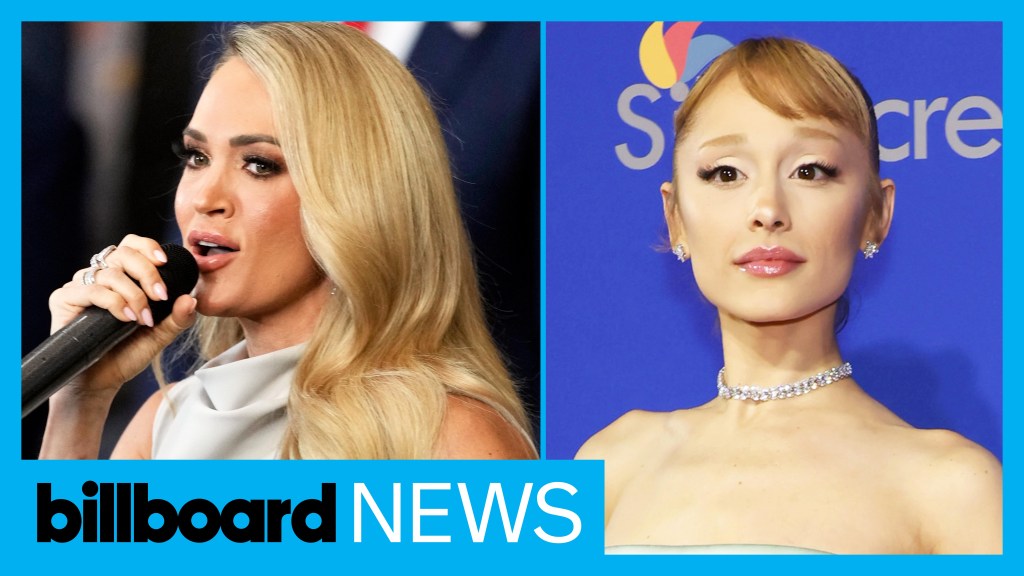 did-ariana-grande-respond-to-carrie-underwood’s-performance-at-trump-inauguration?-|-billboard news