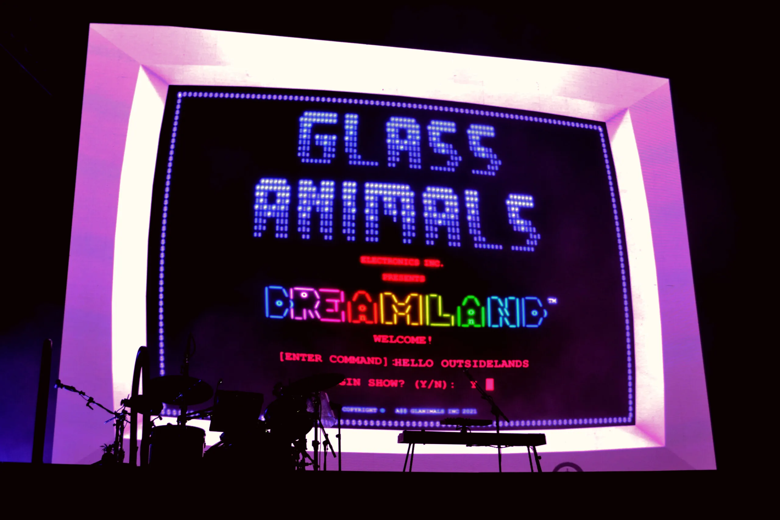 Glass Animals Outside Lands 2021