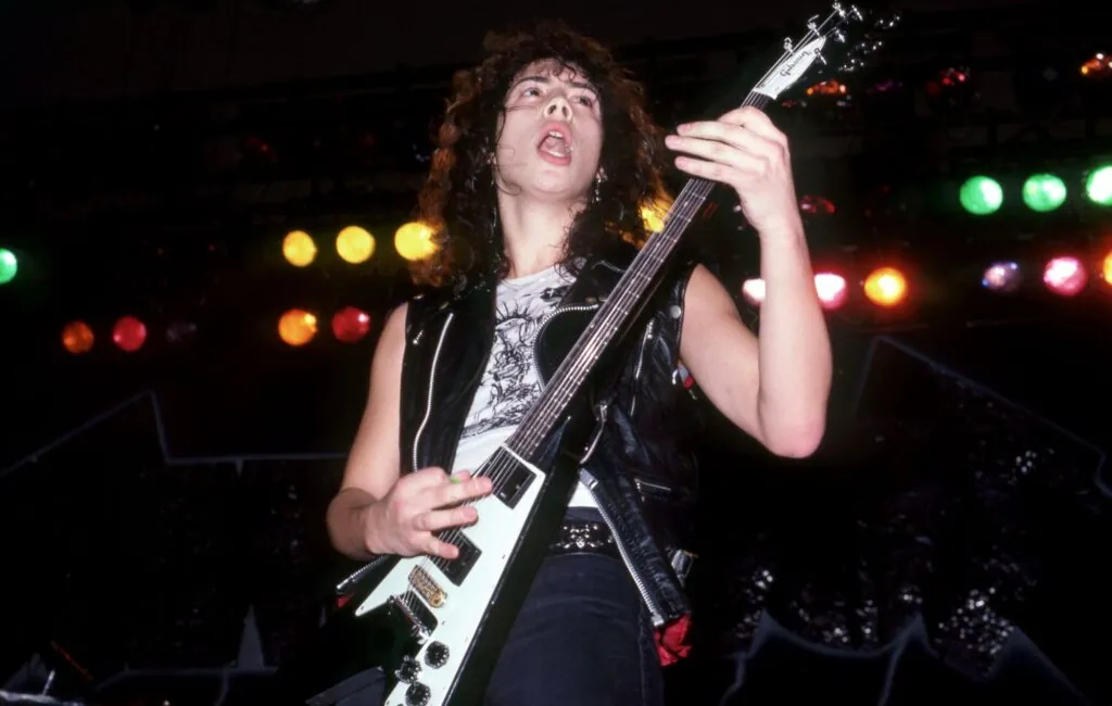 metallica’s-kirk-hammett-and-epiphone-launch-1979-flying-v-guitar